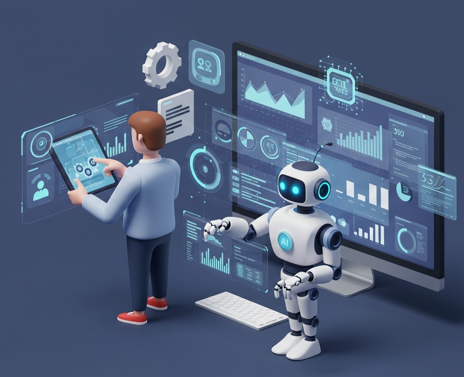 AIと人の協働イメージ